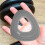 3Pcs Silicone Hand Grip Rings Grey Wrist Force Trainer Hand Exerciser 5