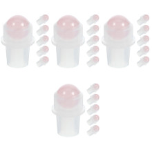 24Pièces Billes Rouleuses Compactes Jade Rose Pour Flacons D’huiles