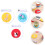 6Pcs USB Charging Silicone Coffee Cup Heating Coasters Assorted Colors 7