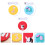 6Pcs USB Charging Silicone Coffee Cup Heating Coasters Assorted Colors 8