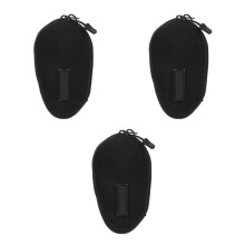 3Pièces Étui Embout Saxophone Portable Nylon Noir Sacoche Pratique