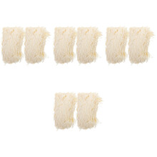 4Pièces Papier Déchiqueté Beige Pour Cadeaux Décoration