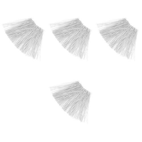 2000Pièces Attaches Recouvert Plastique Usage Polyvalent 2