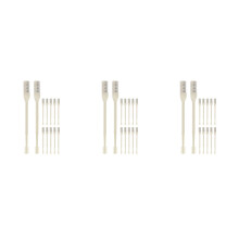 36Pièces Trimmer Nasal Manuel Beige PP Acier Pour Nettoyage