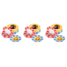 450Pièces Assiettes En Papier Jetables Colorées Pour Gâteau