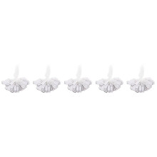 1000Pièces Étiquettes Prix Cordon Argenté Papier Pour Bijoux