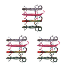12Pièces Bracelets Lézard Ajustables Assortis Pour Cadeaux D’enfants