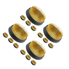 16Pièces Pin Fleurs Cuivre Noir Pour Arrangements Floraux Élégants