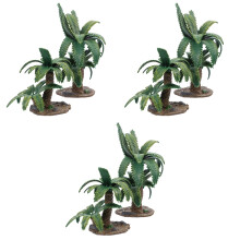 6Pièces Modèles Mini Arbres Simulation Pour Artisanat DIY
