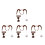 4Ensembles Bandeau Halloween Cornes D’antilope Tissu 1
