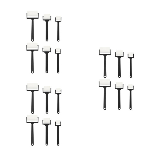18Pièces Ensemble Peinture Éponges Brosse Enfants Polyvalent École