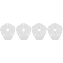 4Pièces Cache Trou Bras Essuie-Glace Transparent Durable