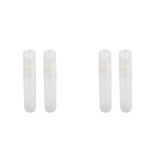 4Pièces Stylos Peinture Rechargeables Transparants Pour Bois Métal