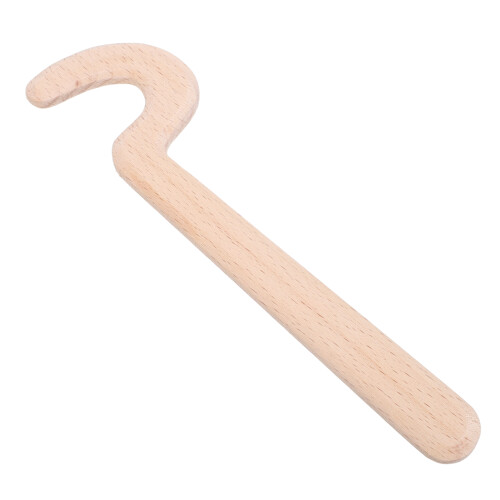 4Pcs Ergonomic Wood Pottery Shaping Tools Chocolate Tone for 1