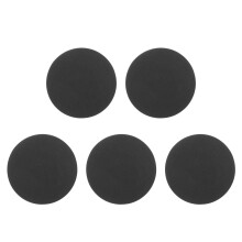5Pièces Aquarium Eva Noir Antidérapant Amorti Stabilisateur