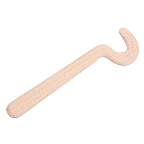 4Pcs Ergonomic Wood Pottery Shaping Tools Chocolate Tone for 2