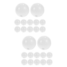 200Pièces Blanches Pour Poupées En Plastique, Jouet
