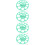 4Pièces Instrument Mamelon Silicone Vert Rapide Fiable 1