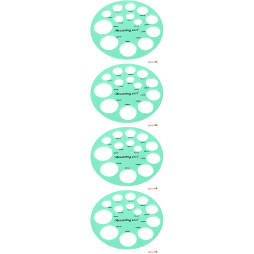 4Pièces Instrument Mamelon Silicone Vert Rapide Fiable