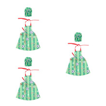 3Ensembles Costume Boulanger Elf De Noël Pour Poupées Avec Accessoires