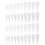 2000Pièces Tips Ongles Classe Plastique Transparent Slim DIY 2