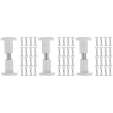 150Pièces Fixateurs Pour Blancs Kit Vis Ecrous Rapide