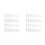 2000Pièces Tips Ongles Classe Plastique Transparent Slim DIY 6