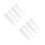 2000Pièces Tips Ongles Classe Plastique Transparent Slim DIY 9