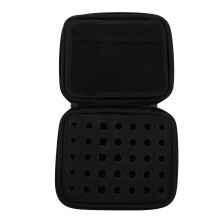 70 Boîte De Rangement Dés Eva Noire Portable Rpg