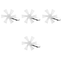 4Ensembles Lames De Ventilateur Rv En Métal Et Plastique