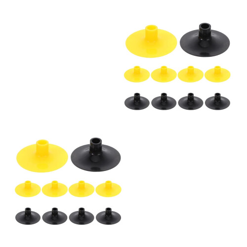48Pièces Pointes Ventouses Flexibles Multicolores Pour Loisirs