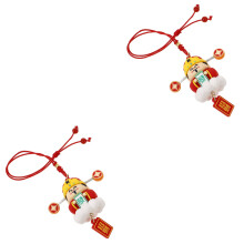 2Pièces Accessoires PVC Multicolores Suspendus Décor Auto Intérieur