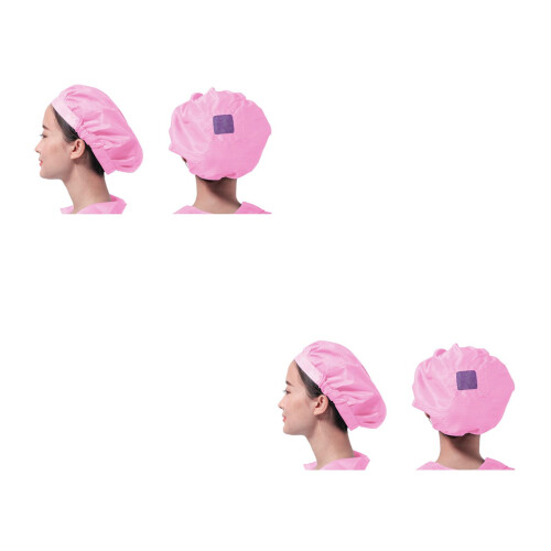 8Pièces Casquettes En Polyester Pour Travail En Propre