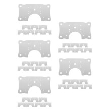 40Pièces Kit Réparation Charnières Solides En Acier Inox Pour
