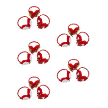 15Pièces Cache-Oreilles En Motif Renne Père