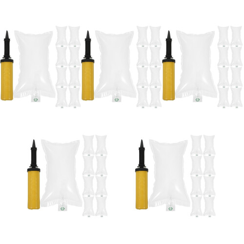5Ensembles Sacs D'air Résistants Blancs Pour Protection Expédition