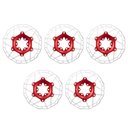 5Pièces Disques Alu Anti- Couleur Argent