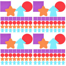 160Pcs Assorted Color Carpet Markers Self Adhesive Floor Dots for Kids