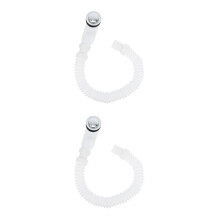 2Pièces Tuyau Siphon Réglable Avec Anti-Retour