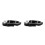 2Pièces Patte De Cadre Aluminium Noir Compatible Vélos 1