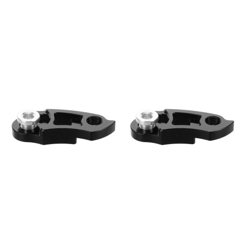 2Pièces Patte De Cadre Aluminium Noir Compatible Vélos