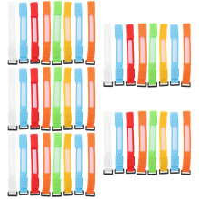 40Pièces Bracelets LED Résistants Nylon Colorés Pour Sport