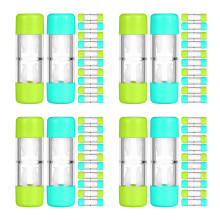48Pièces Étuis Assortis Anti- Pour Stockage Lentilles