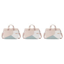 3Pcs Fashion Laptop Handbag Lightweight Waterproof Travel Computer Bag