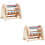 2Pièces Jouet Tambour Textile En Bois Bébé Coordination 1