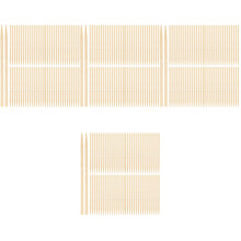 400Pcs Smooth Wooden Scratch Paper Stylus Sticks for Kids Drawing Art