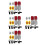 4Ensembles Lot Réflecteurs Multi-Couleurs 1
