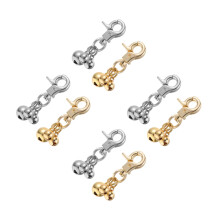 8St Verstelbare Dierenhalsband Charms Met Heldere Belgeluiden