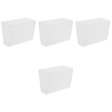 4Pièces Gâteau Factice Mousse Blanc Moule Pour Décoration Et Photo