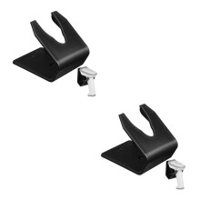 2Ensembles Porte Scanner Code-Barres Compact Noir Idéal Boutiques